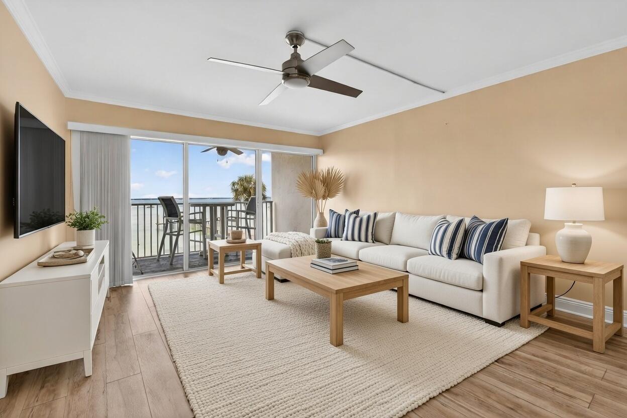 Image 4: VIrtually staged living room 2
