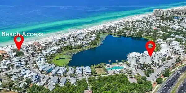 Image 3: One Mile Of Private Beach!