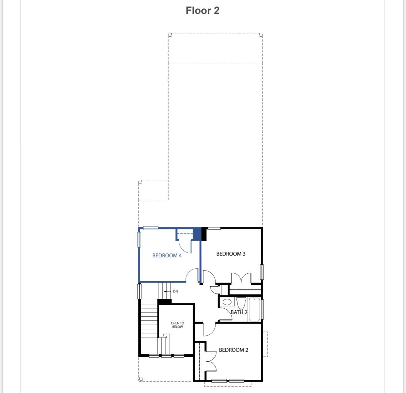 Image 3: Second floor plan