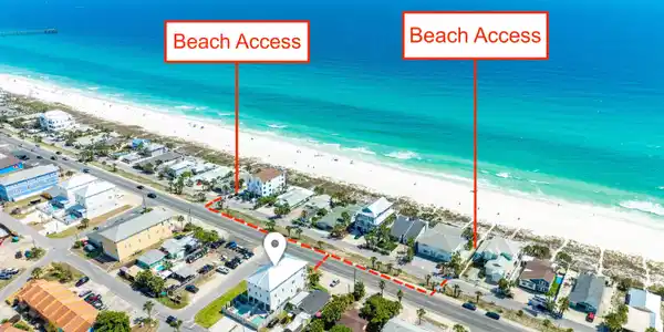 Image 4: Easy Walk to 2 Beach Accesses