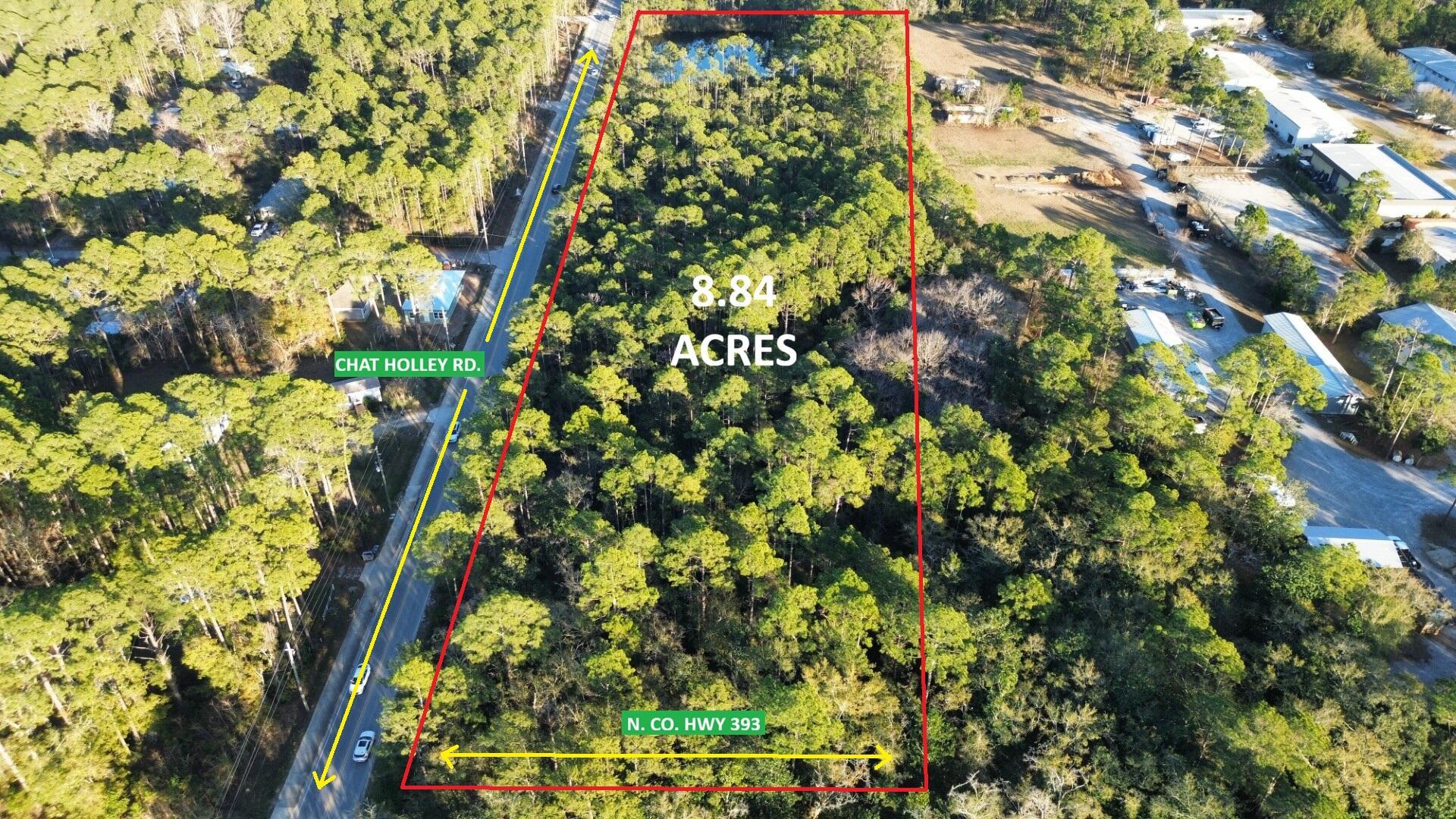 Image 3: N. Co. HWY 393 Lot Outline