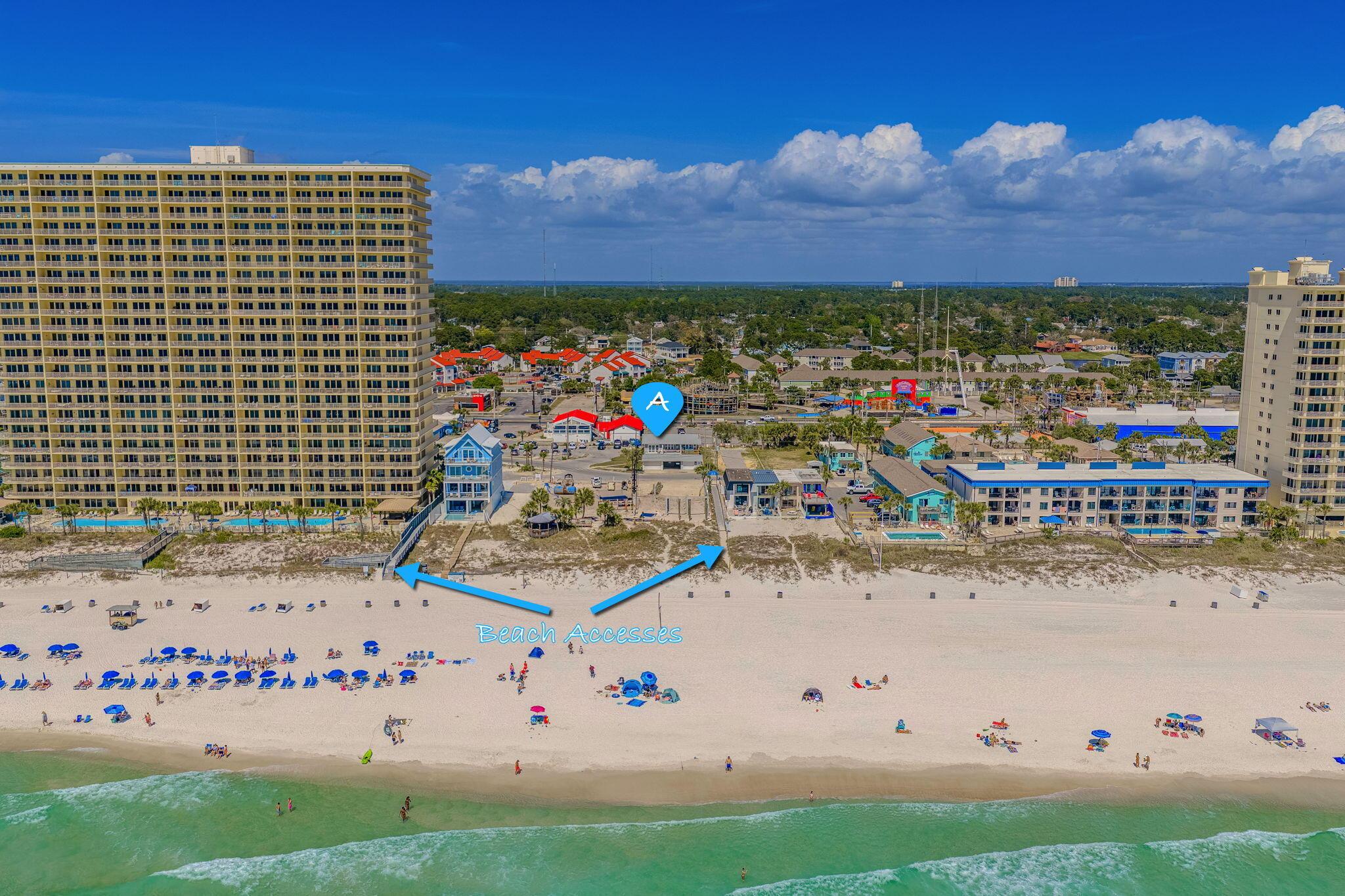 Image 2: Unit A Beach Access