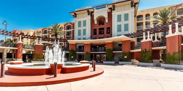 Image 3: Azure front courtyard