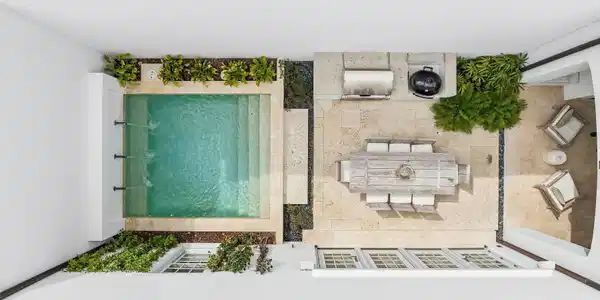 Image 2: Private Courtyard Pool