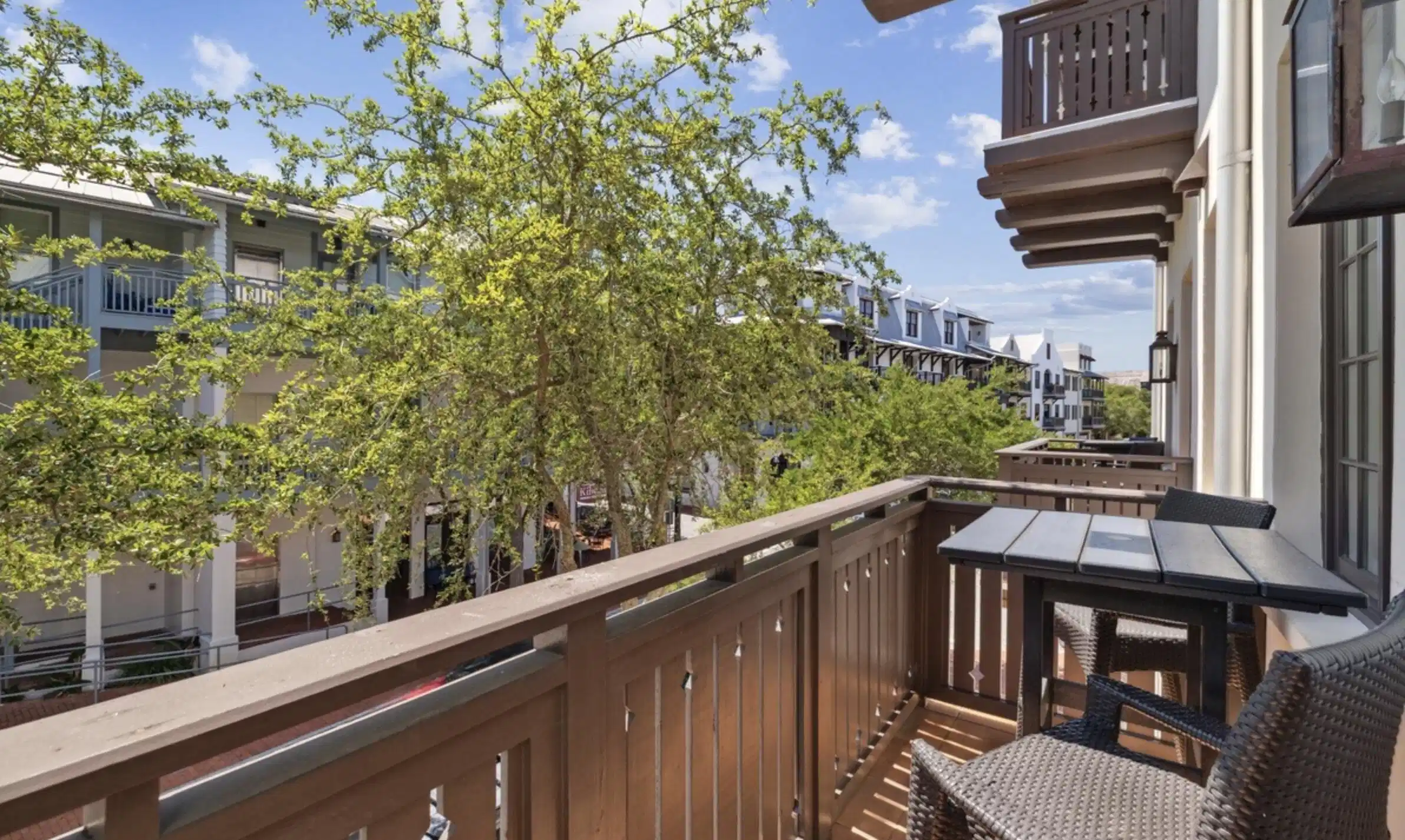 Image 1: BALCONY LOOKING SOUTH