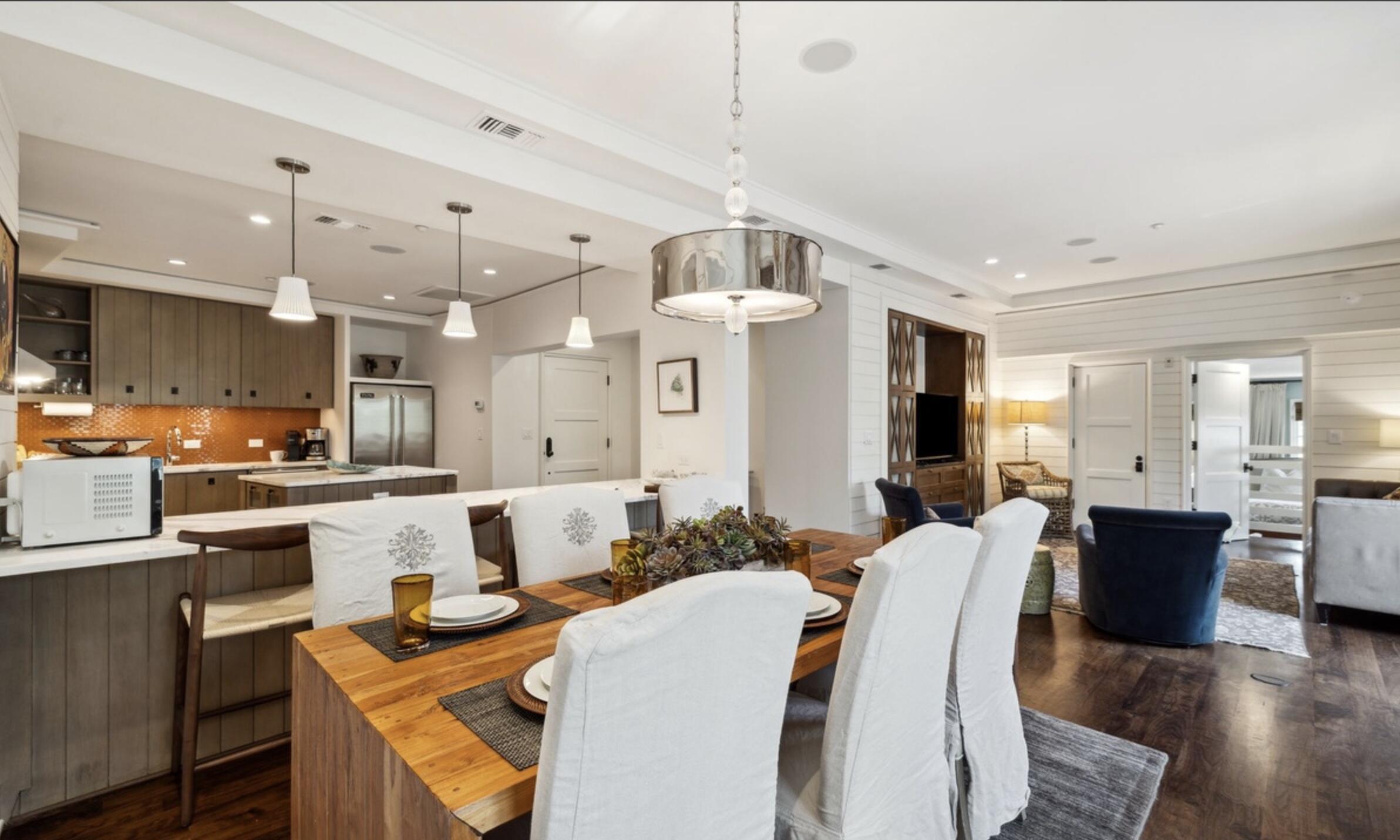 Image 3: DINING KITCHEN LIVING ROOM