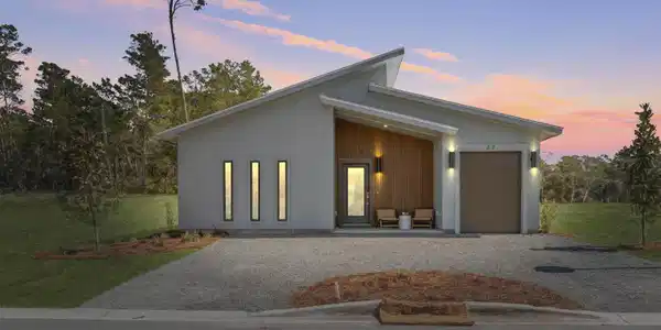 Image 2: Front Exterior Dusk