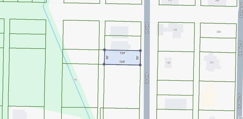 Image 3: CRS Data - Property Map for Lot 3 4th St