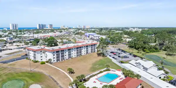 Image 3: aerial pool