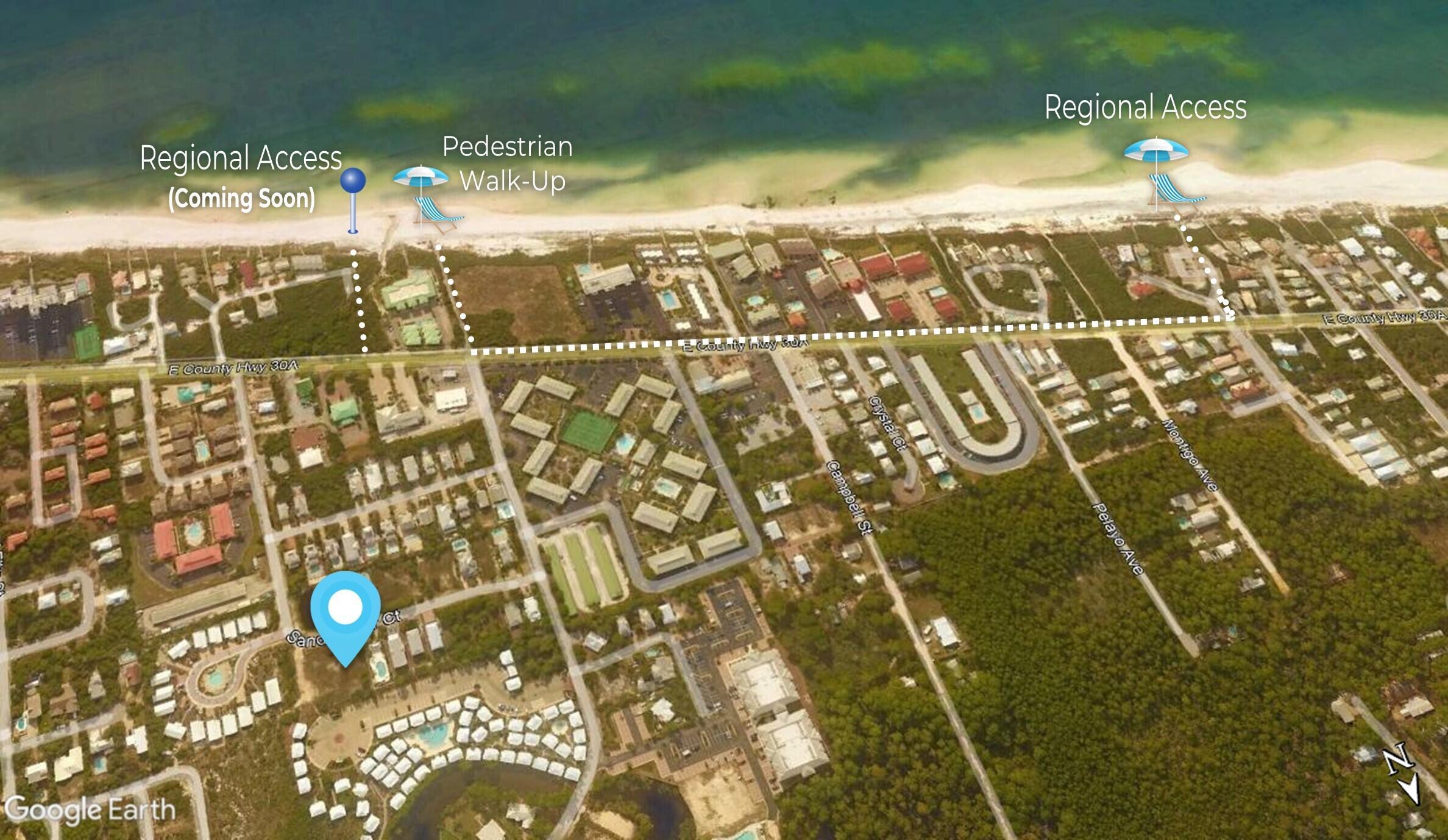 Image 4: Updated Aerial w Beach Access81122