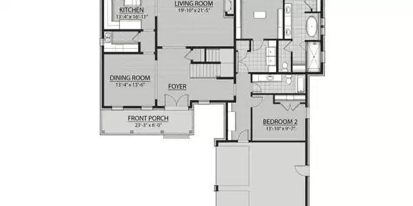 Image 3: Whitman AGBH II 1st Floor Plan