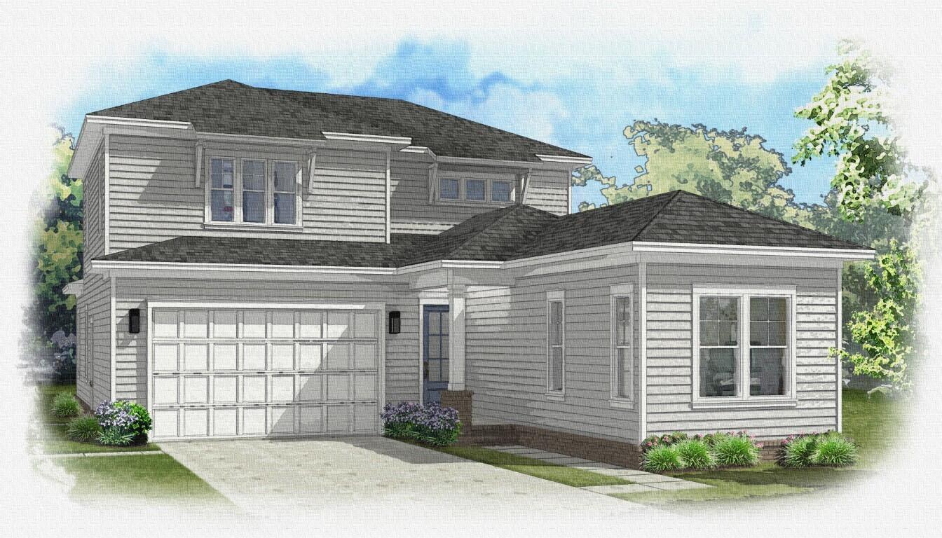 Image 1: lot 63 elevation Tidwell_Homes_Walnut A