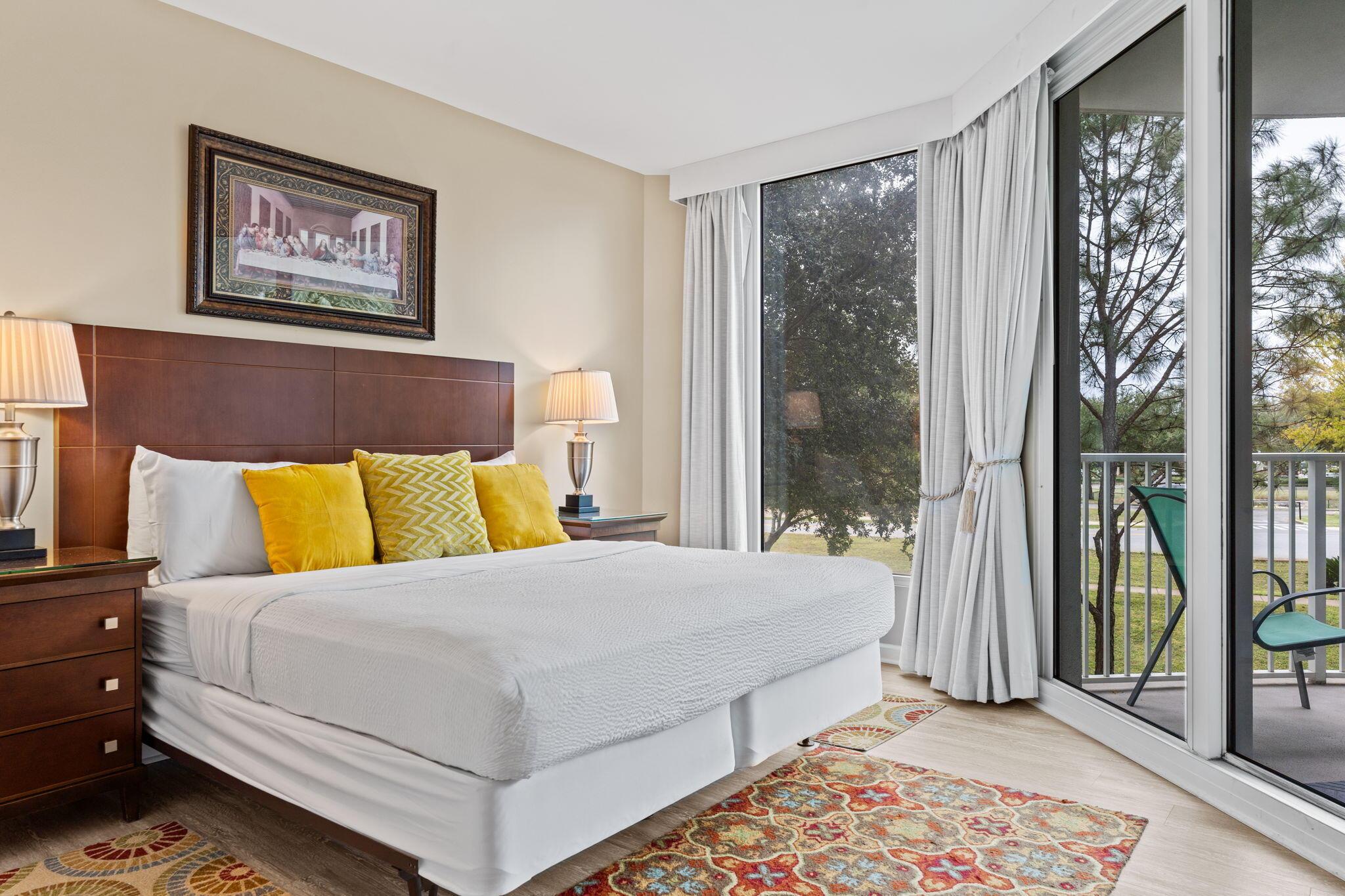 Image 2: Master Bedroom with Great View
