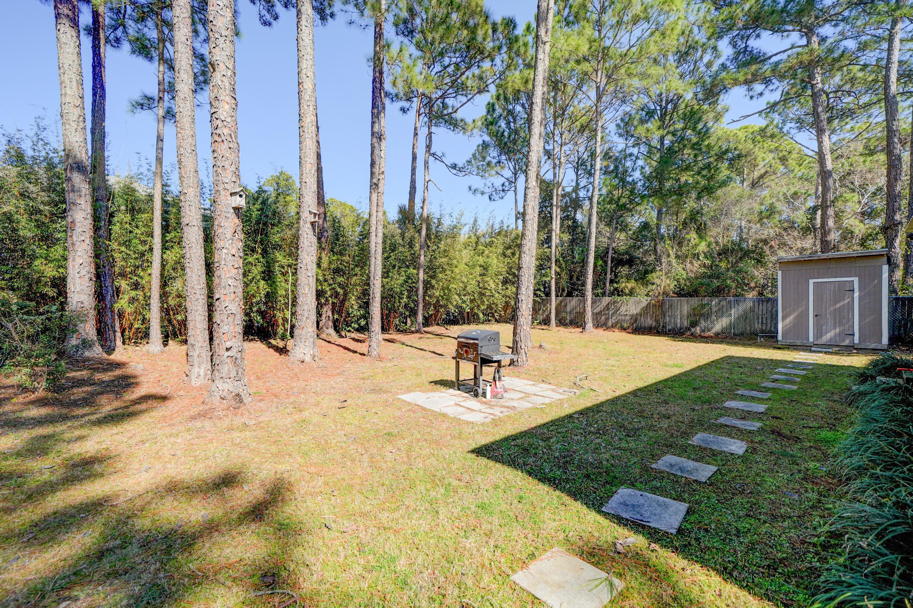 Image 4: Back yard + shed