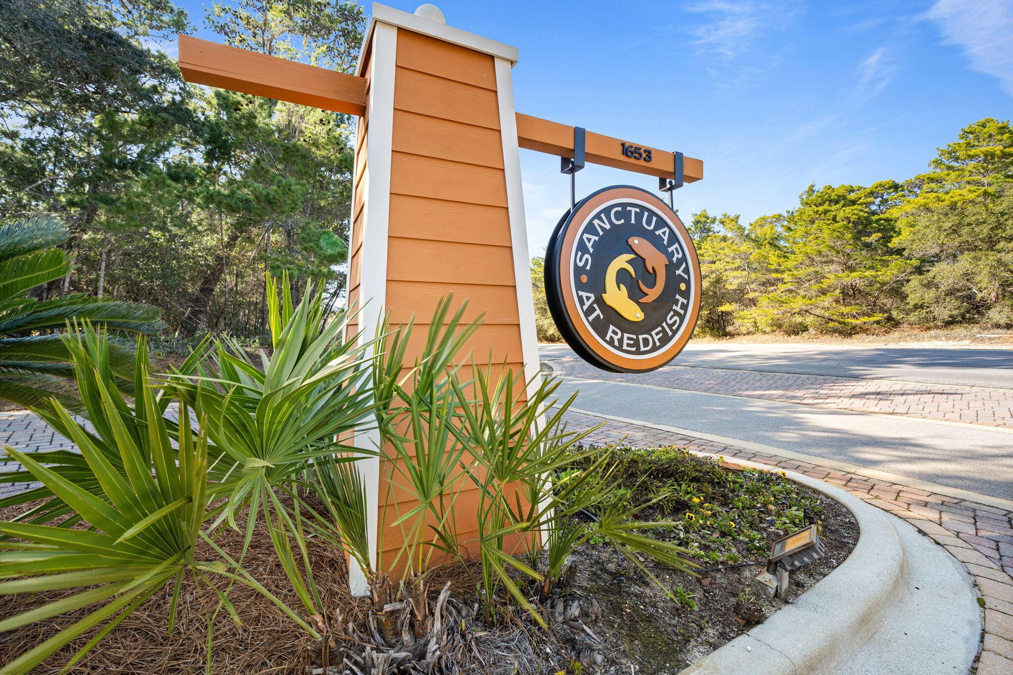 Image 2: Sanctuary At Redfish Gated Entrance