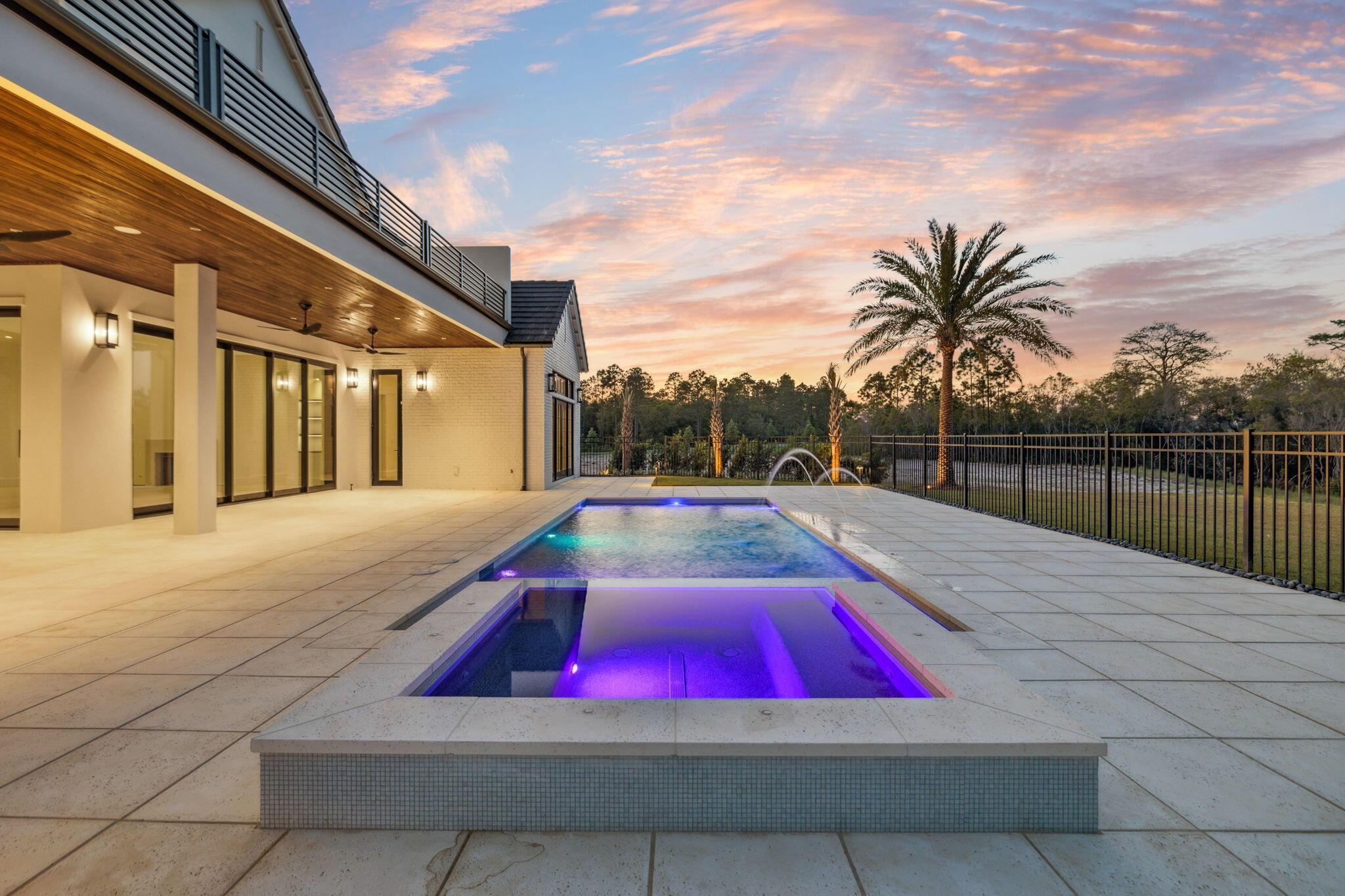 Image 4: Twilight Pool