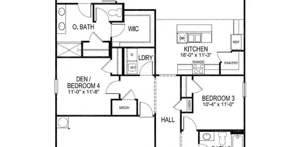 Image 2: Cali Floorplan