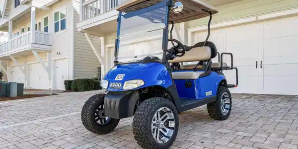Image 3: Included Golf Cart