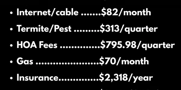 Image 2: Cost to own 174 Revana Way