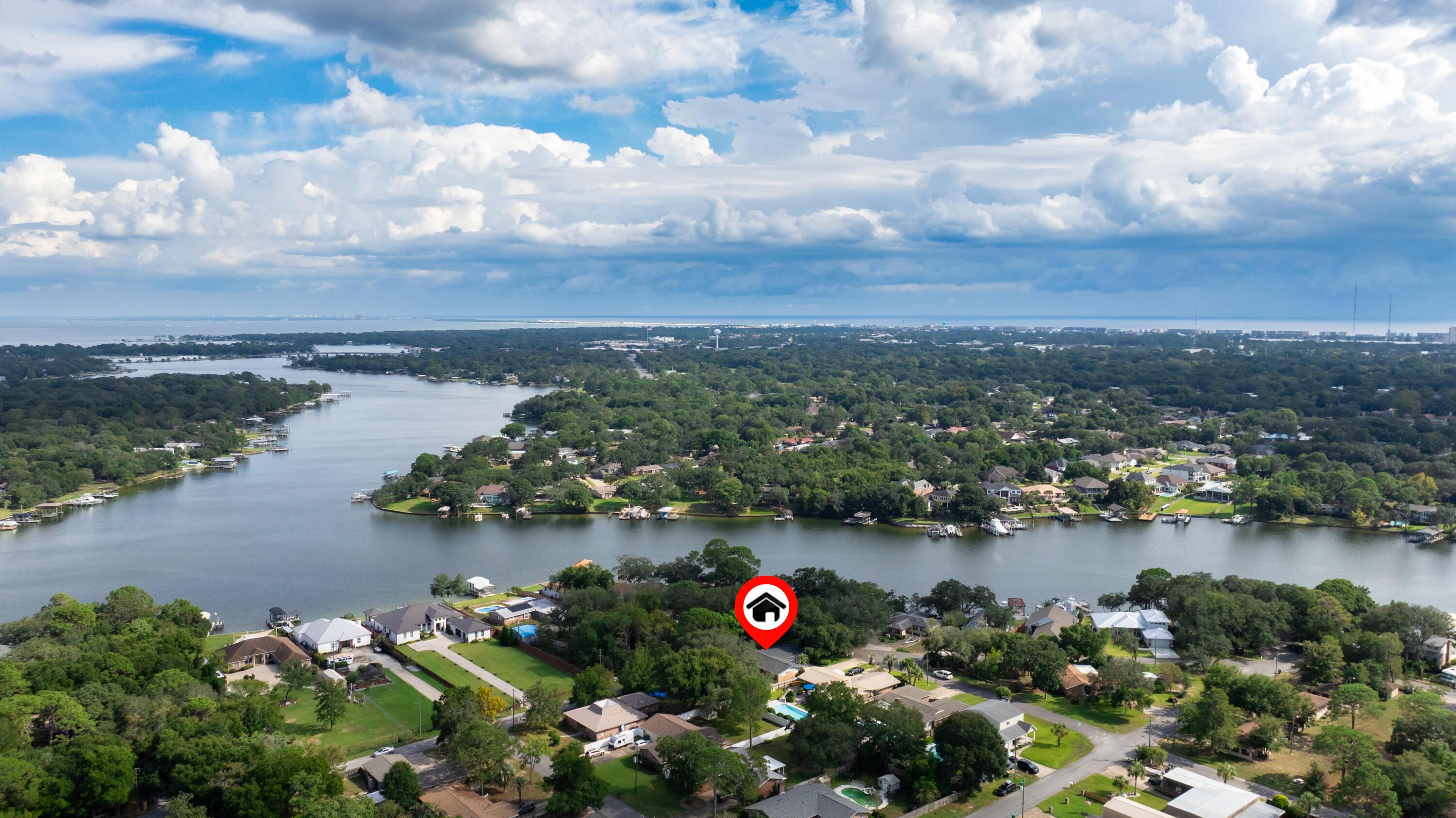 Image 4: Ariel view of home