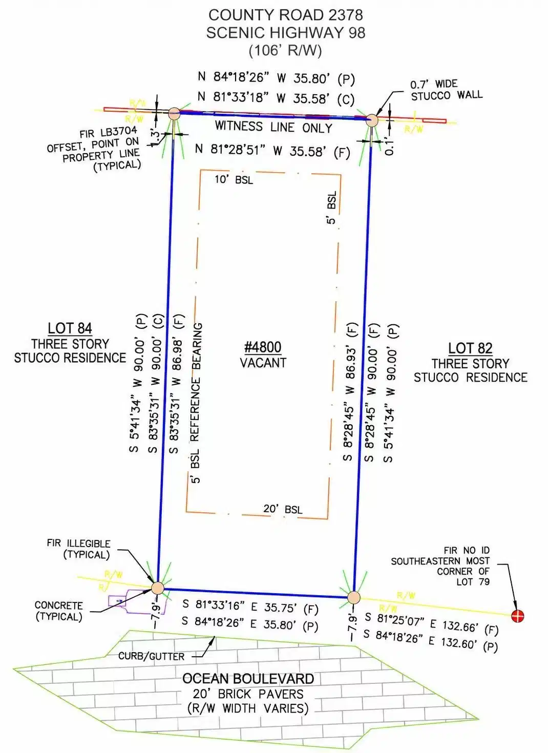 Image 1: Lot_83_survey_cropped