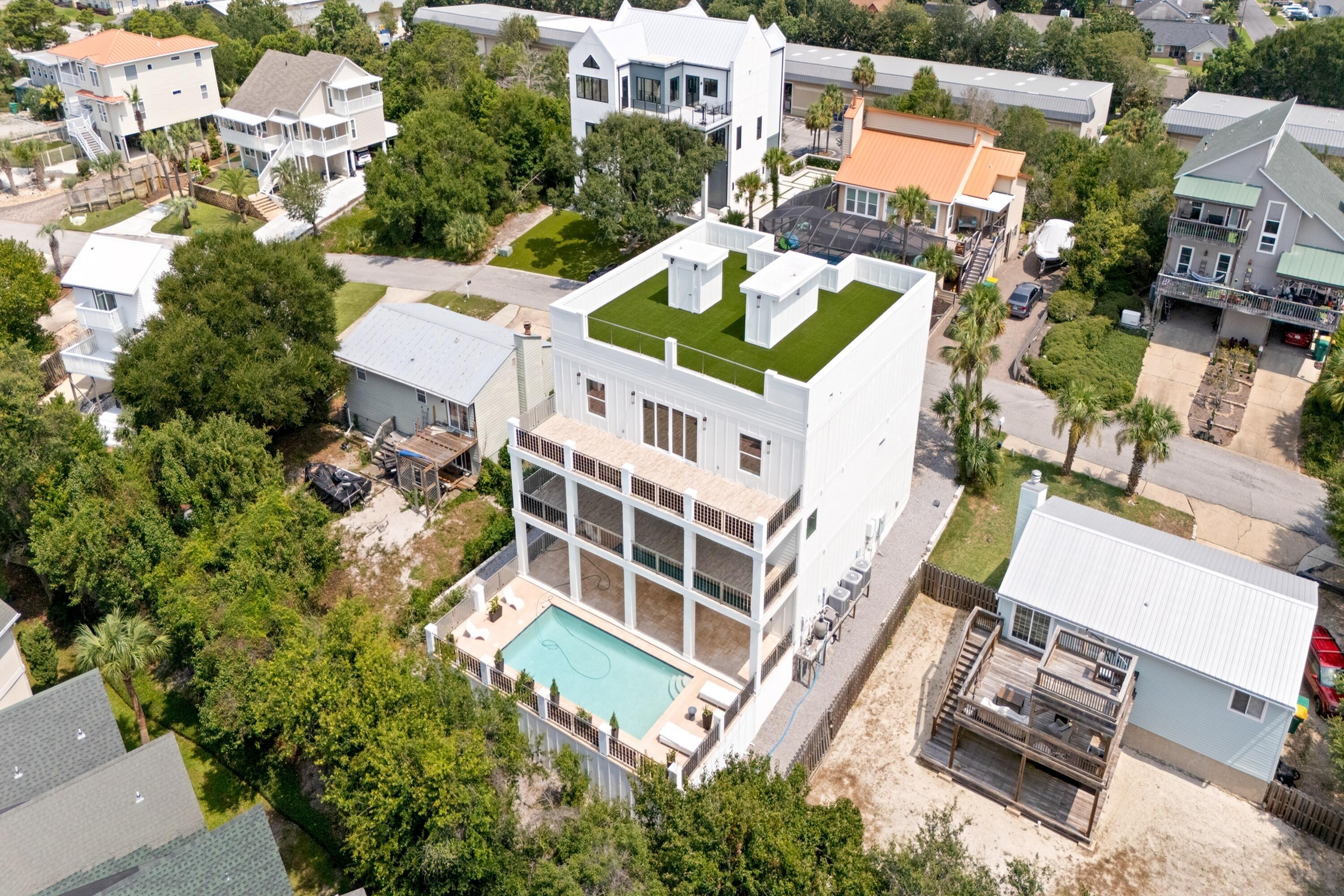 Image 1: Aerial-Pool-Rooftop-Alternative-Angle-32