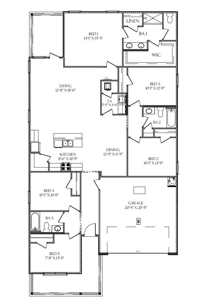 Image 2: Creekside C Floorplan