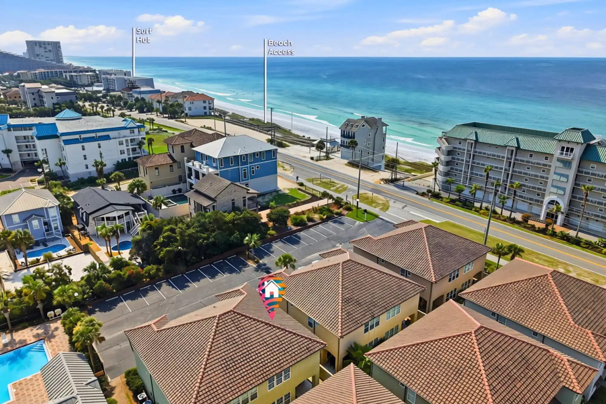 Image 1: 936 scenic gulf dr, unit a drone - awp m