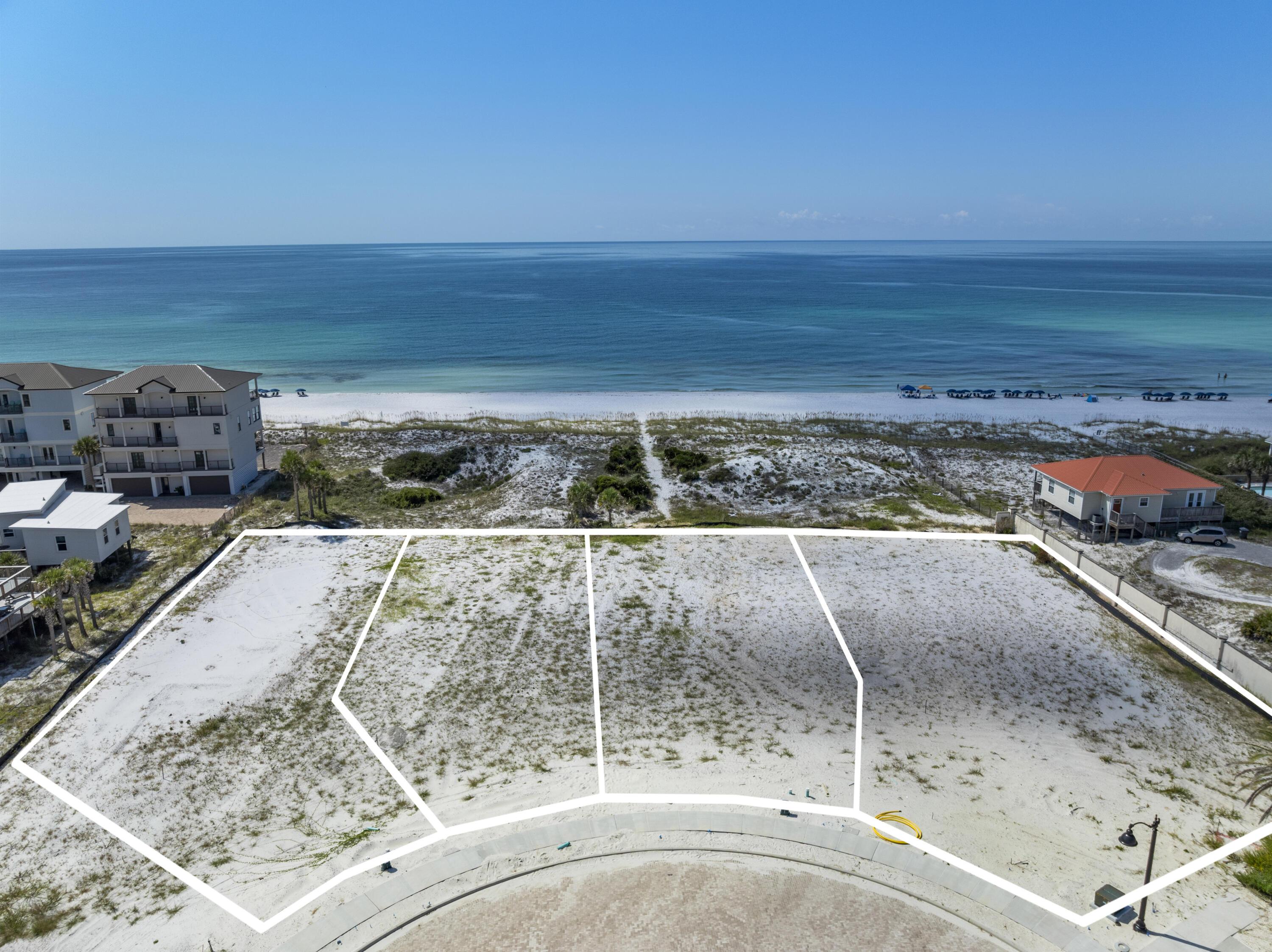 Image 4: Aerial of Gulf Front Lots