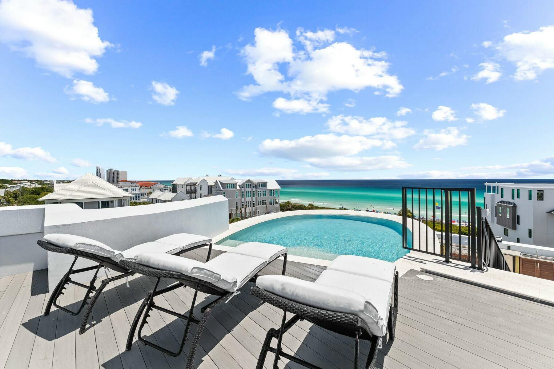Image 1: Rooftop pool