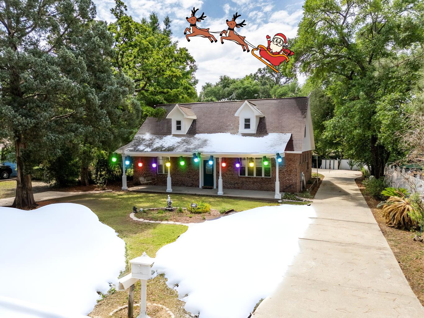 Image 2: Reindeer on the NEW ROOF