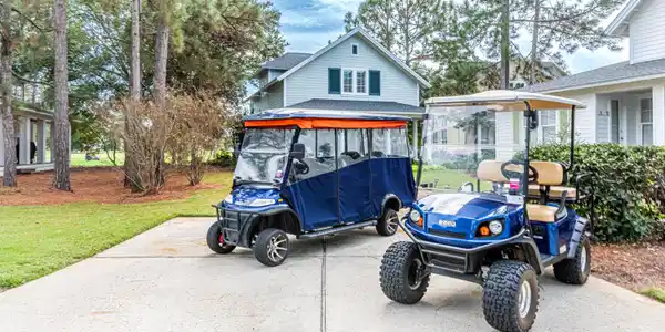 Image 2: golf carts convey