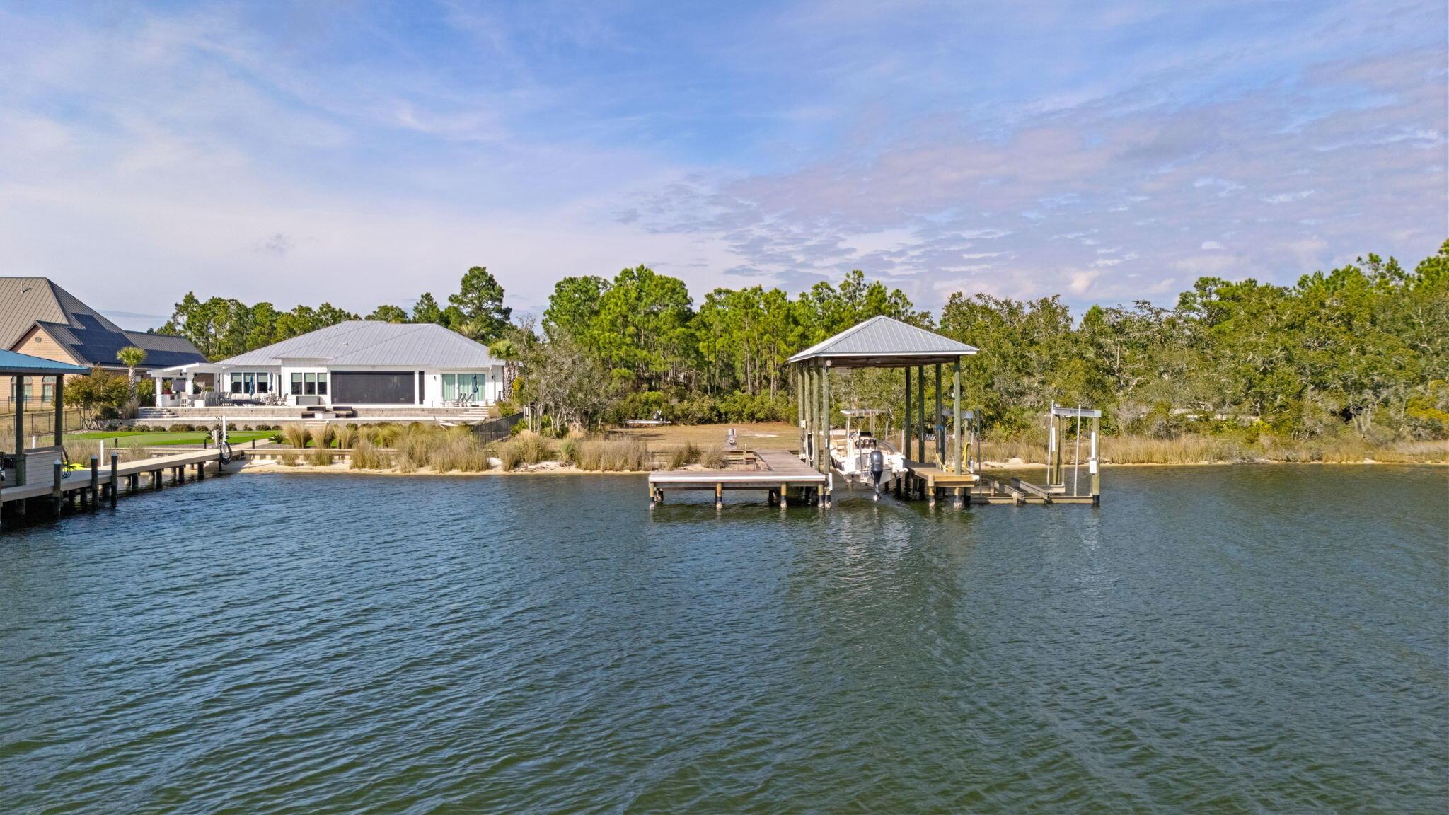 Image 2: Boat house and well in place