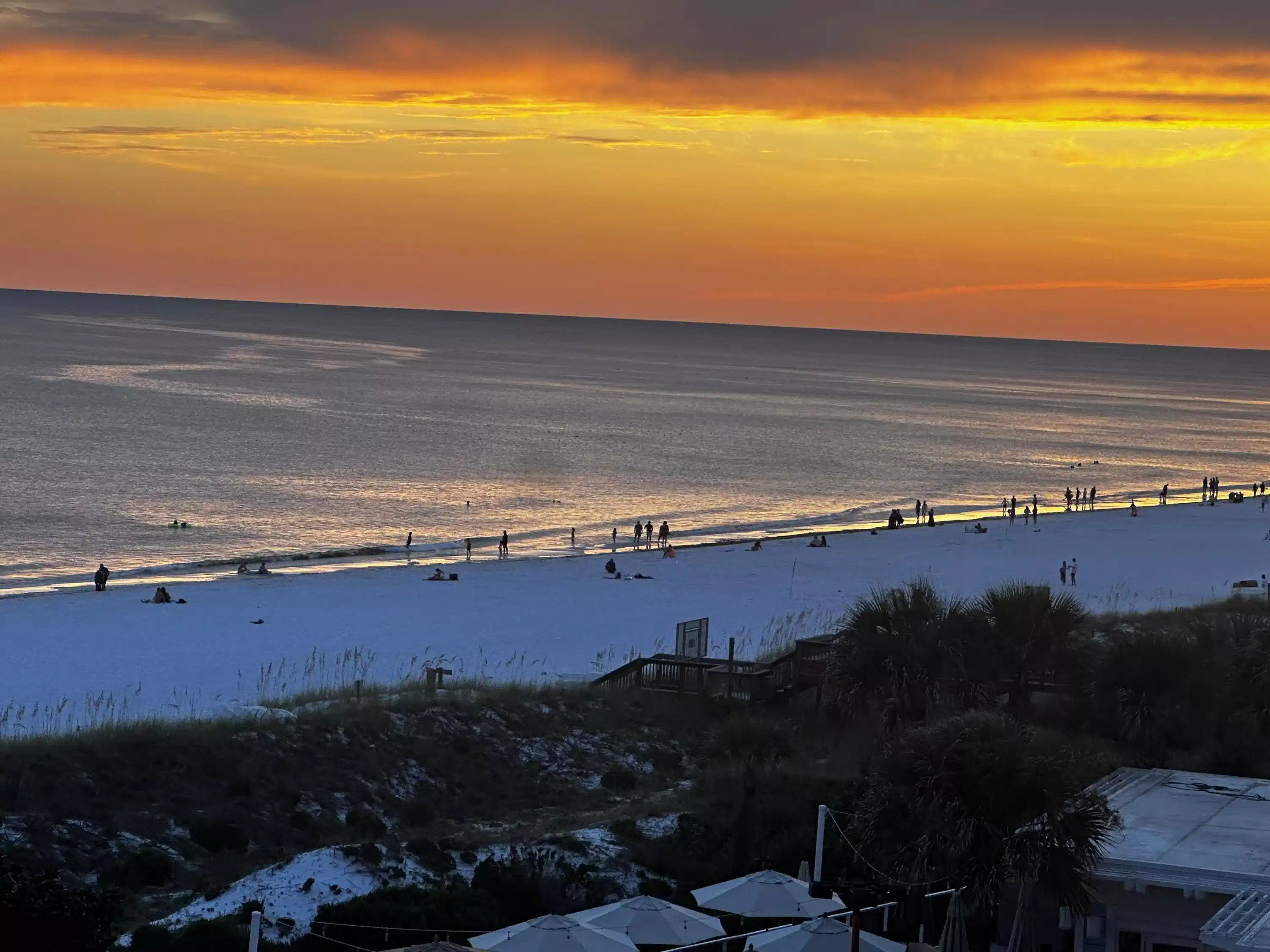 Image 1: Beautiful sunset views from the balconie