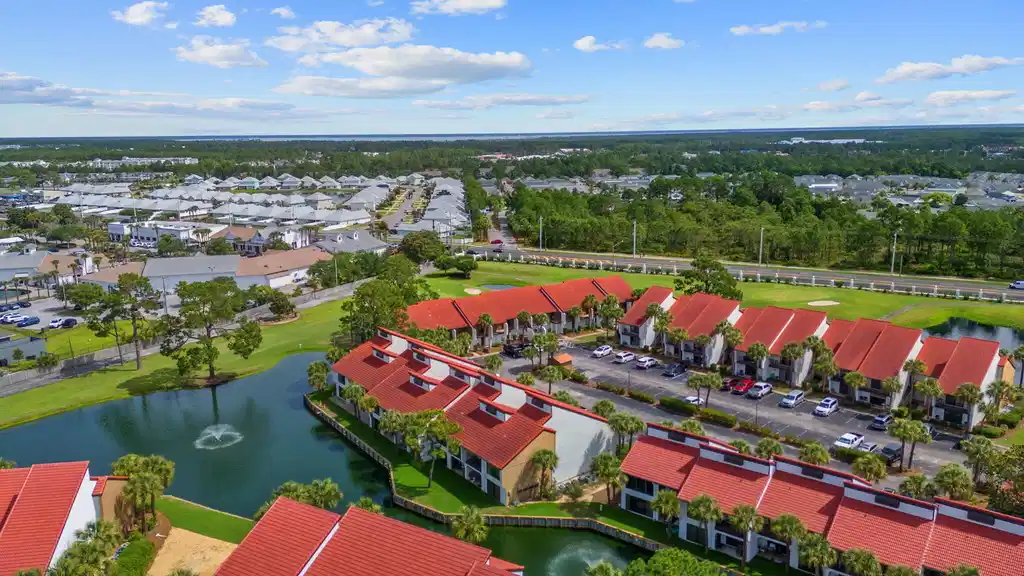 Image 1: Aerial of Golf Villa 6