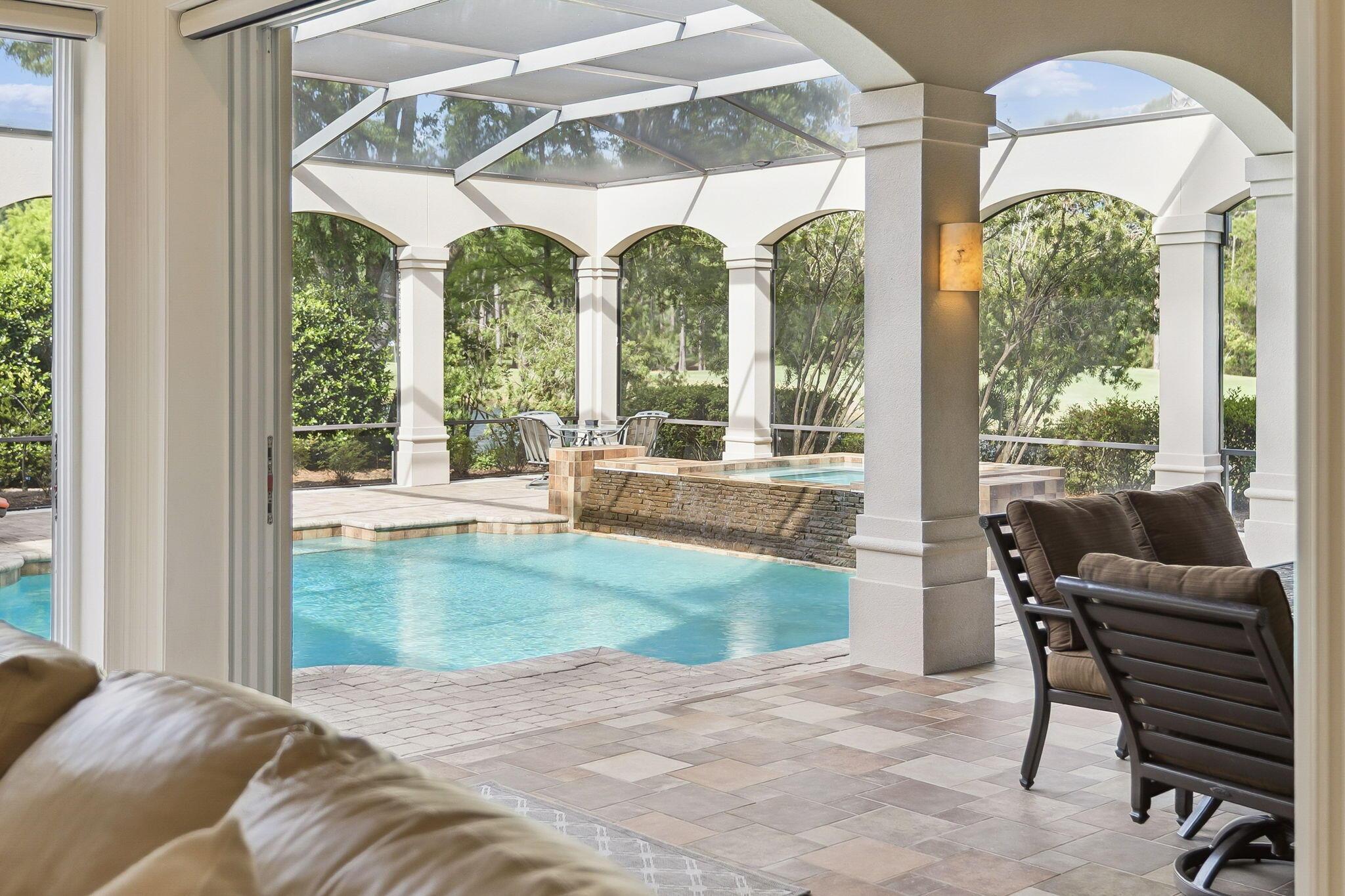 Image 3: Tranquil Pool Area