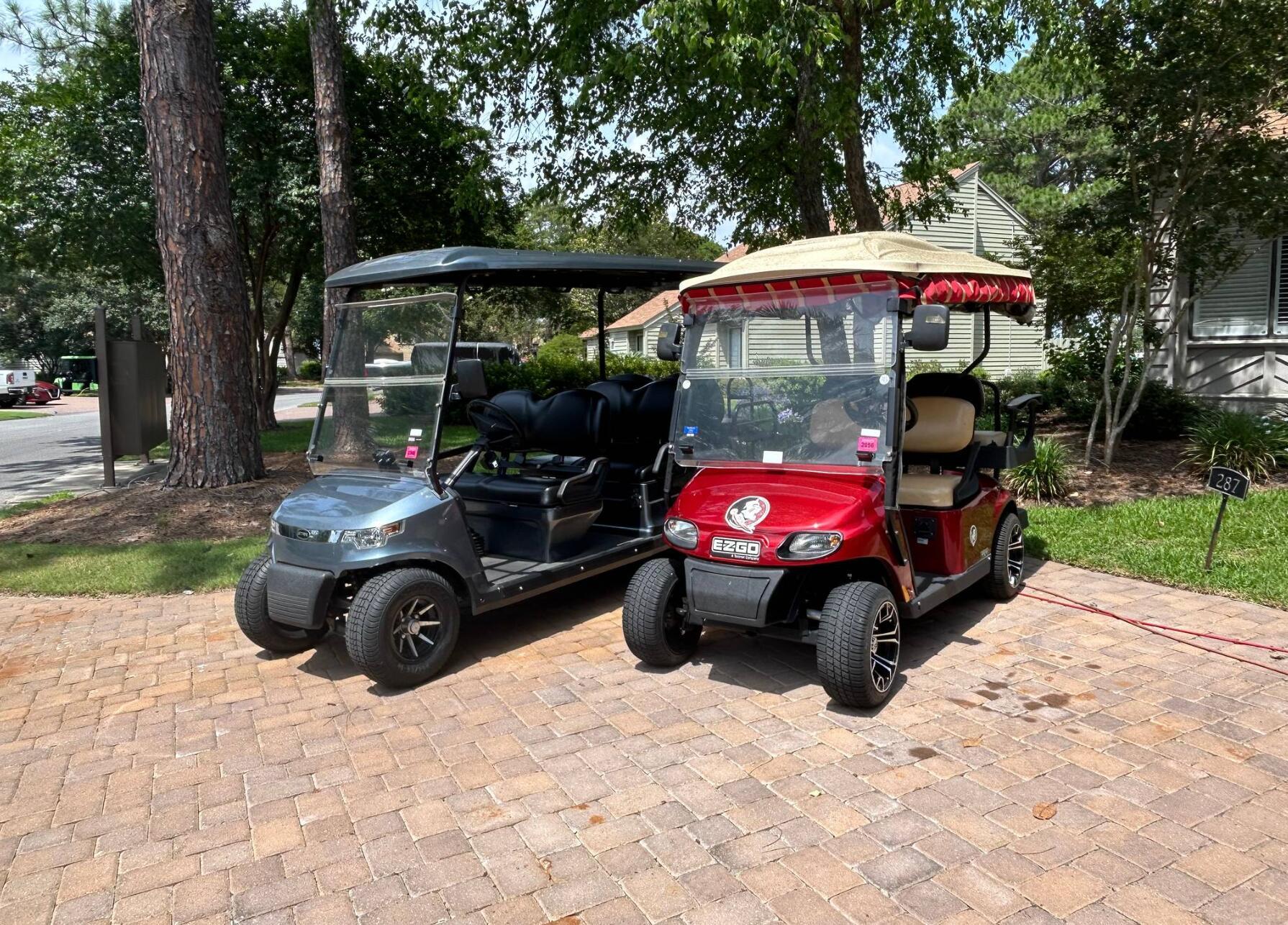 Image 2: Golf carts