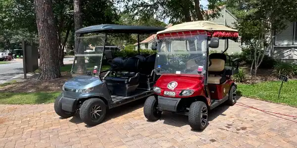 Image 2: Golf carts
