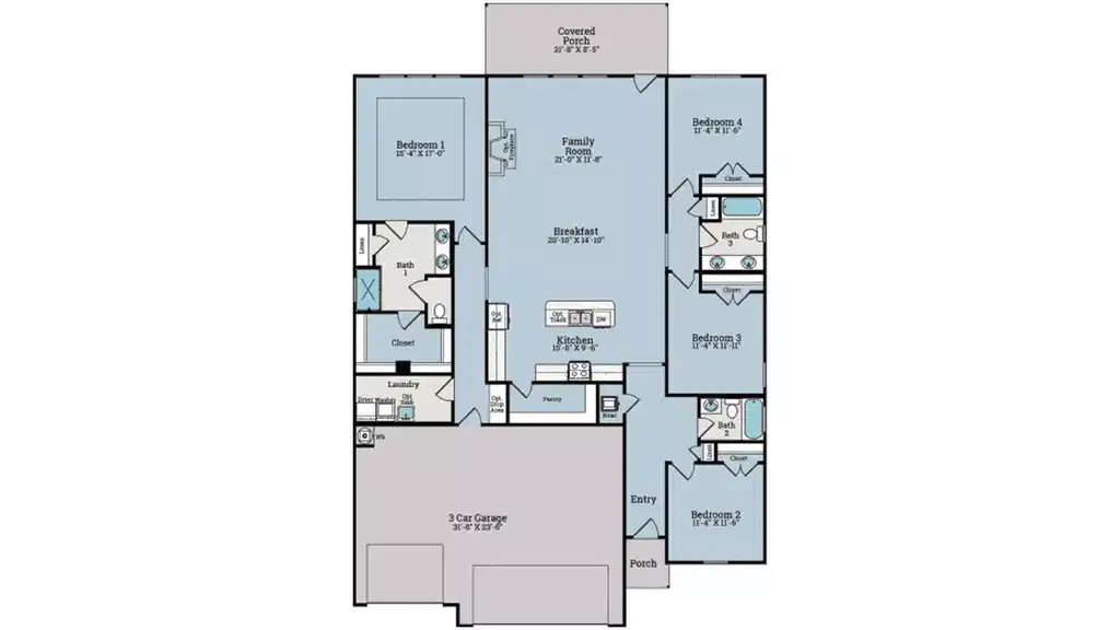 Image 1: Pier Floorplan