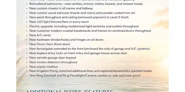 Image 3: AMAZING UPGRADE LIST