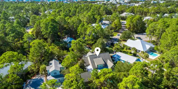 Image 4: 392 Wood Beach Aerial Marked-15