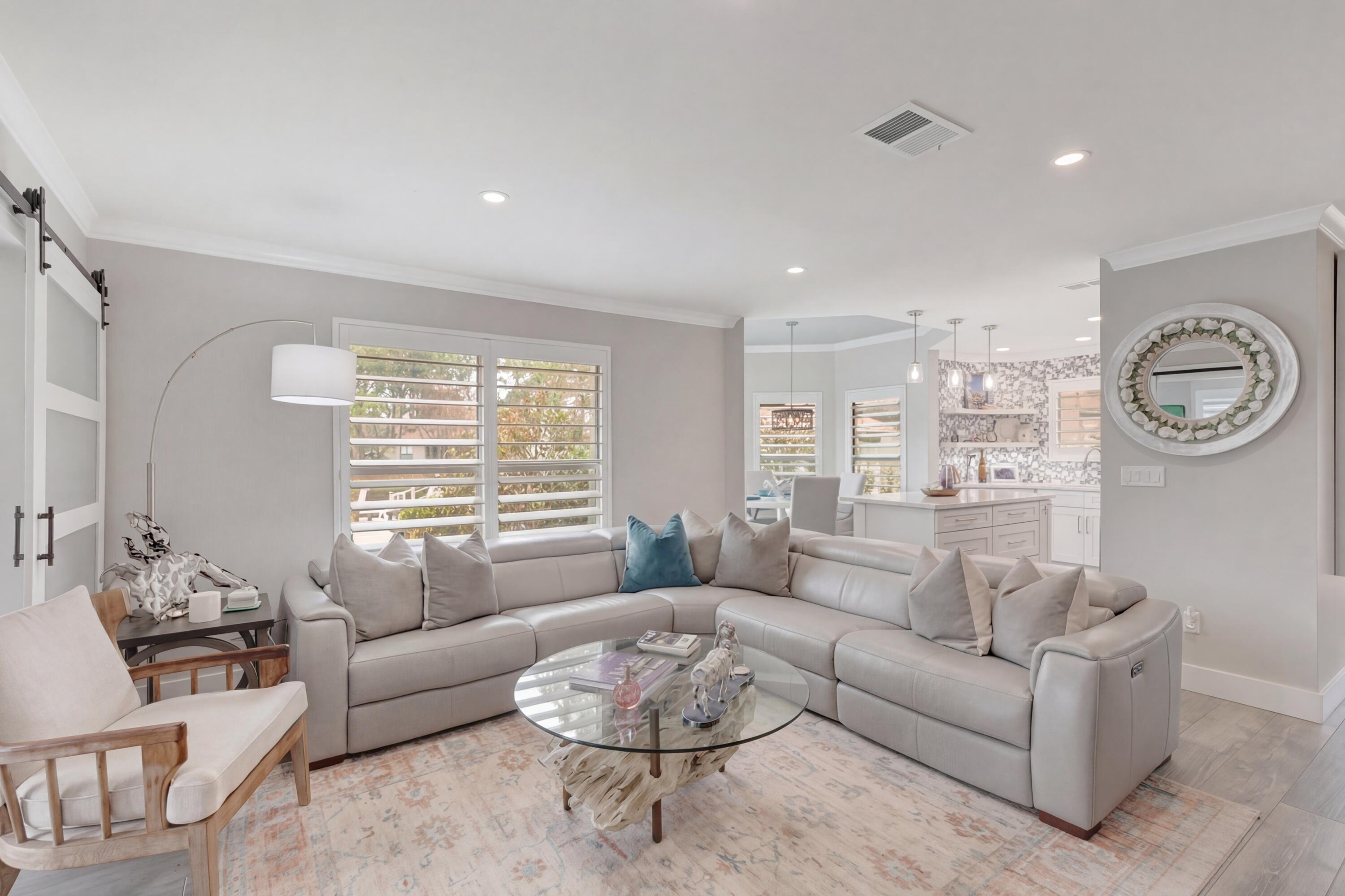 Image 1: Bright open living room