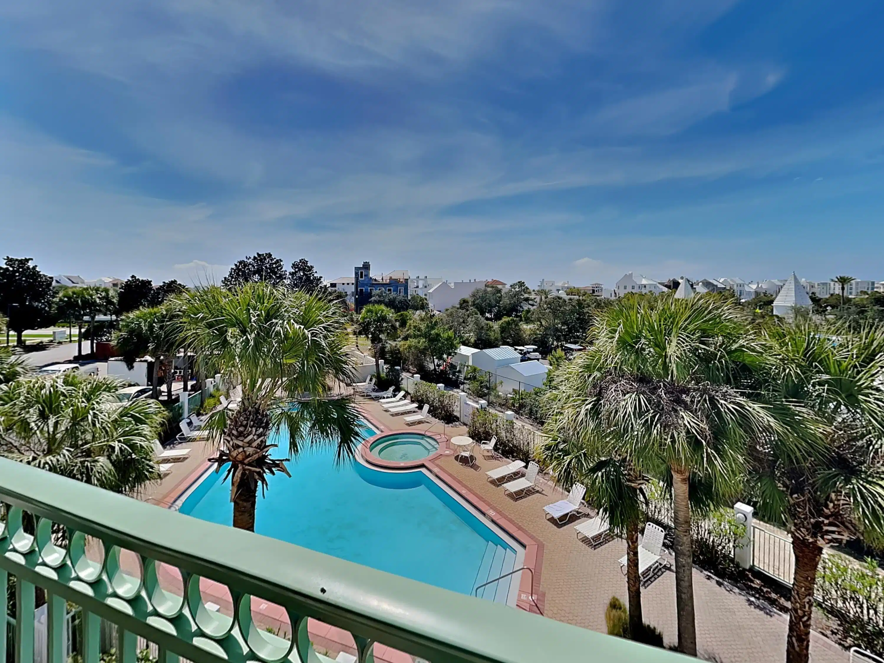Image 1: view from balcony