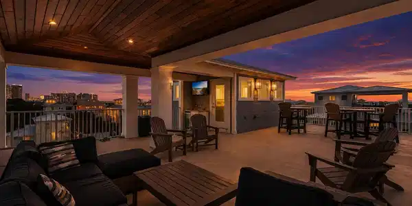 Image 2: 65 Daytona sunset deck twilight 2