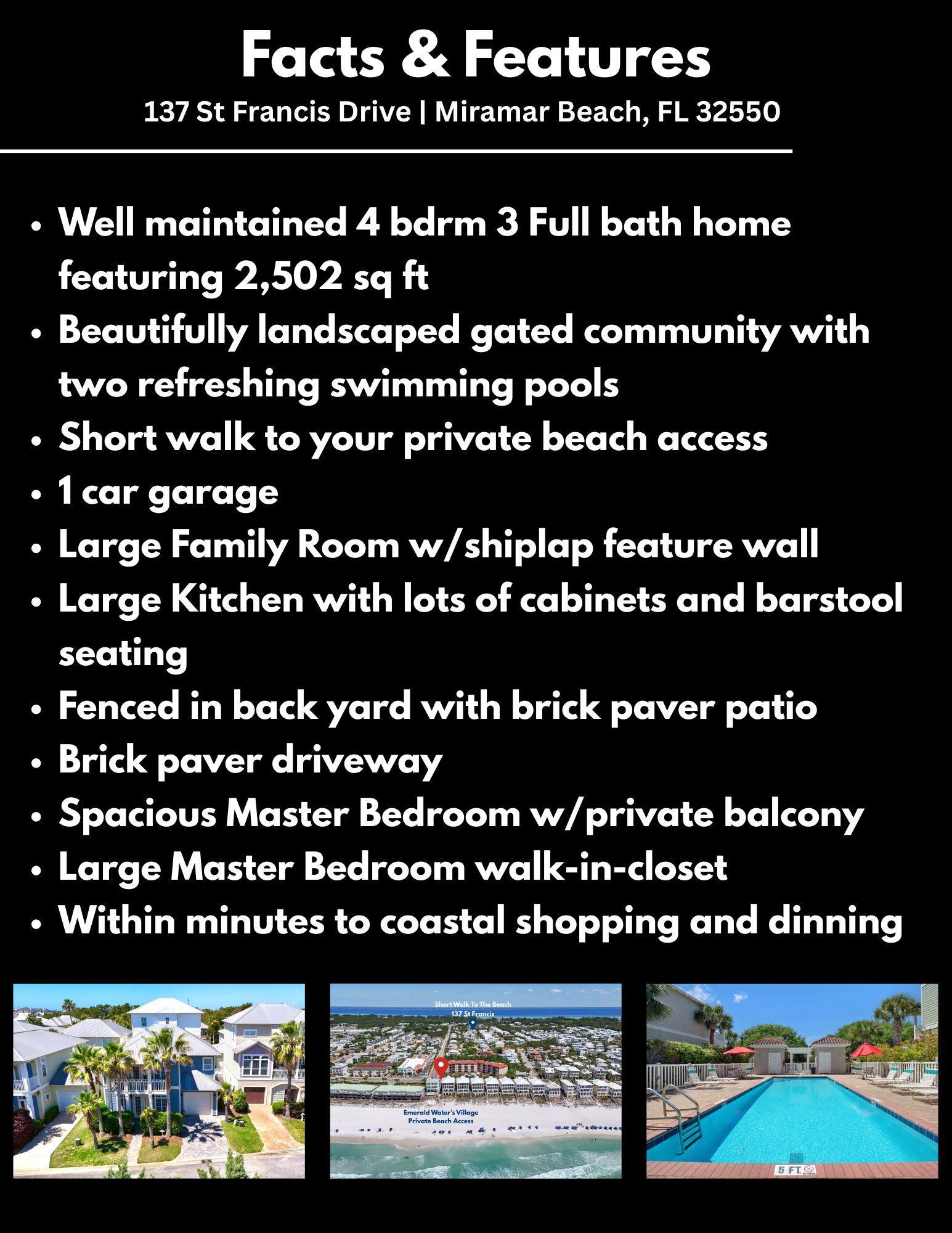 Image 3: Facts and Features 137 st francis