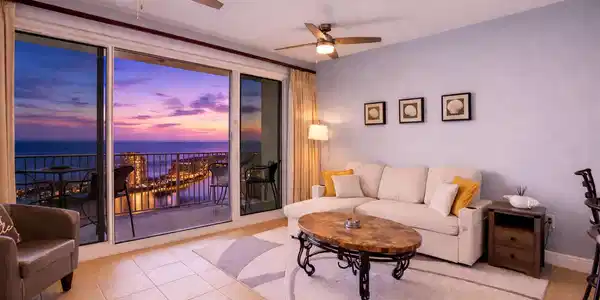 Image 3: ADII #1906_Living room (sunset)