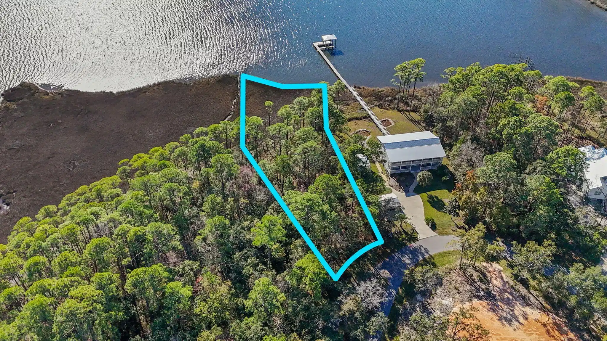 Image 1: Lot on Langrange Bayou