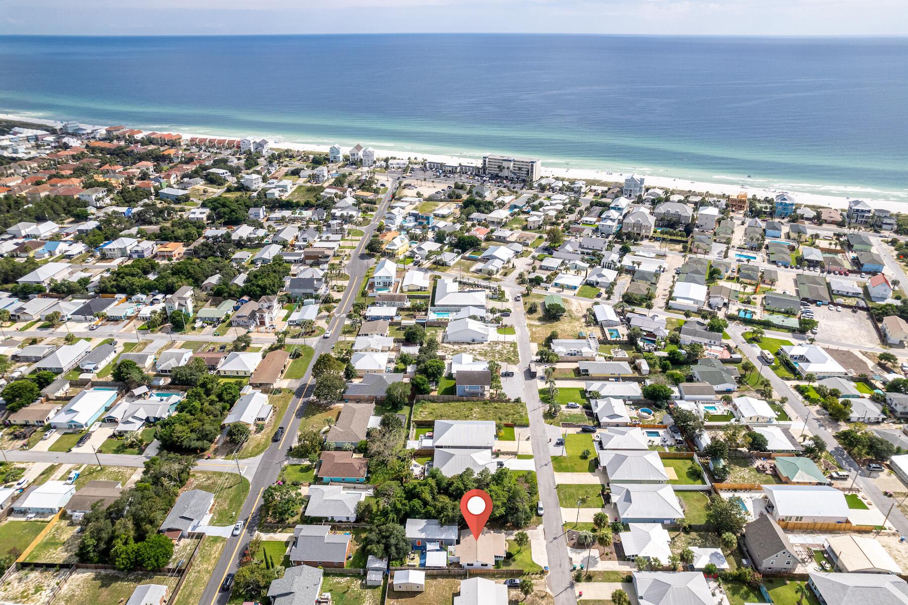 Image 2: Drone shot showing location