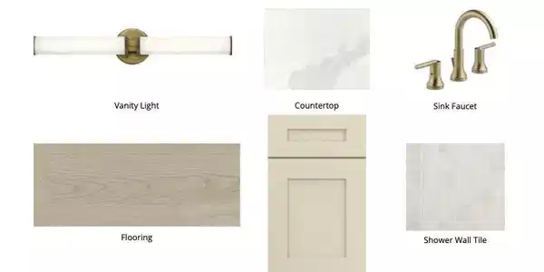 Image 4: VIL 66B Half Bath selections