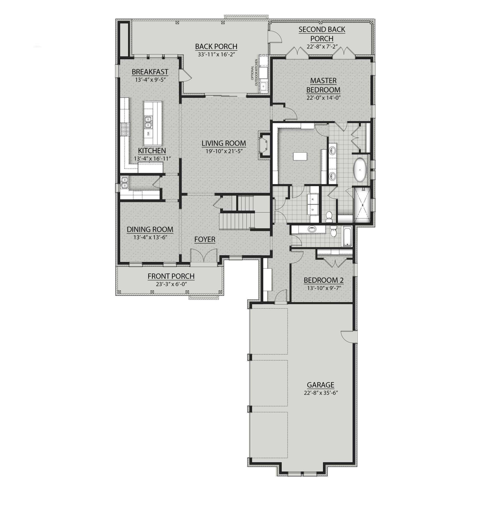 Image 2: Whitman AGBH II 1st Floor Plan